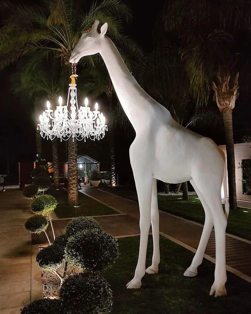Alternative view of آباژور مدرن طرح زرافه