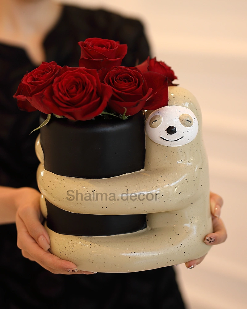 گلدان بغل
