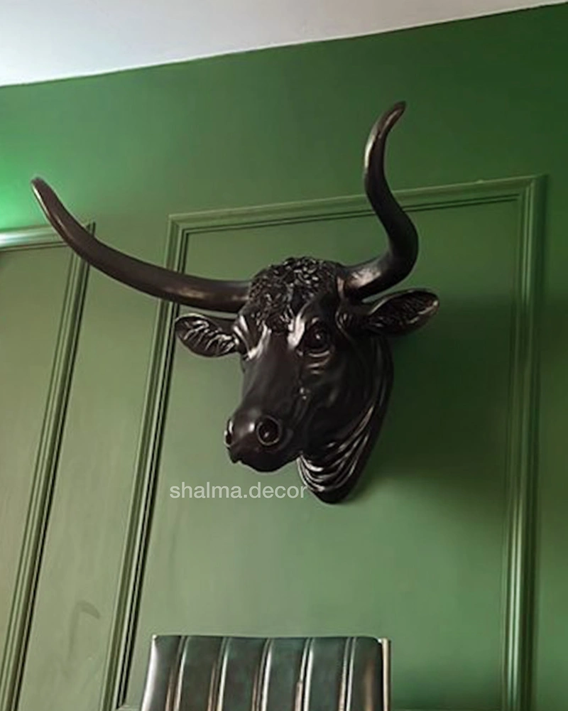 Alternative view of دیوارکوب کله گاو