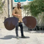 دیوارکوب عینک سایز بزرگ